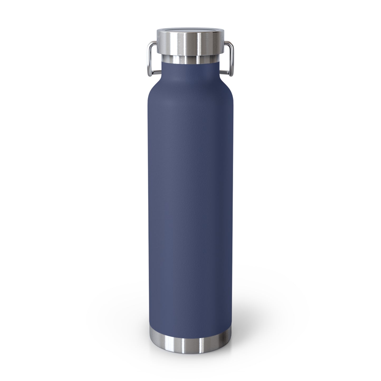 22oz Copper Vacuum Insulated Water Bottle — Stainless Lid, Double-Wall Thermos