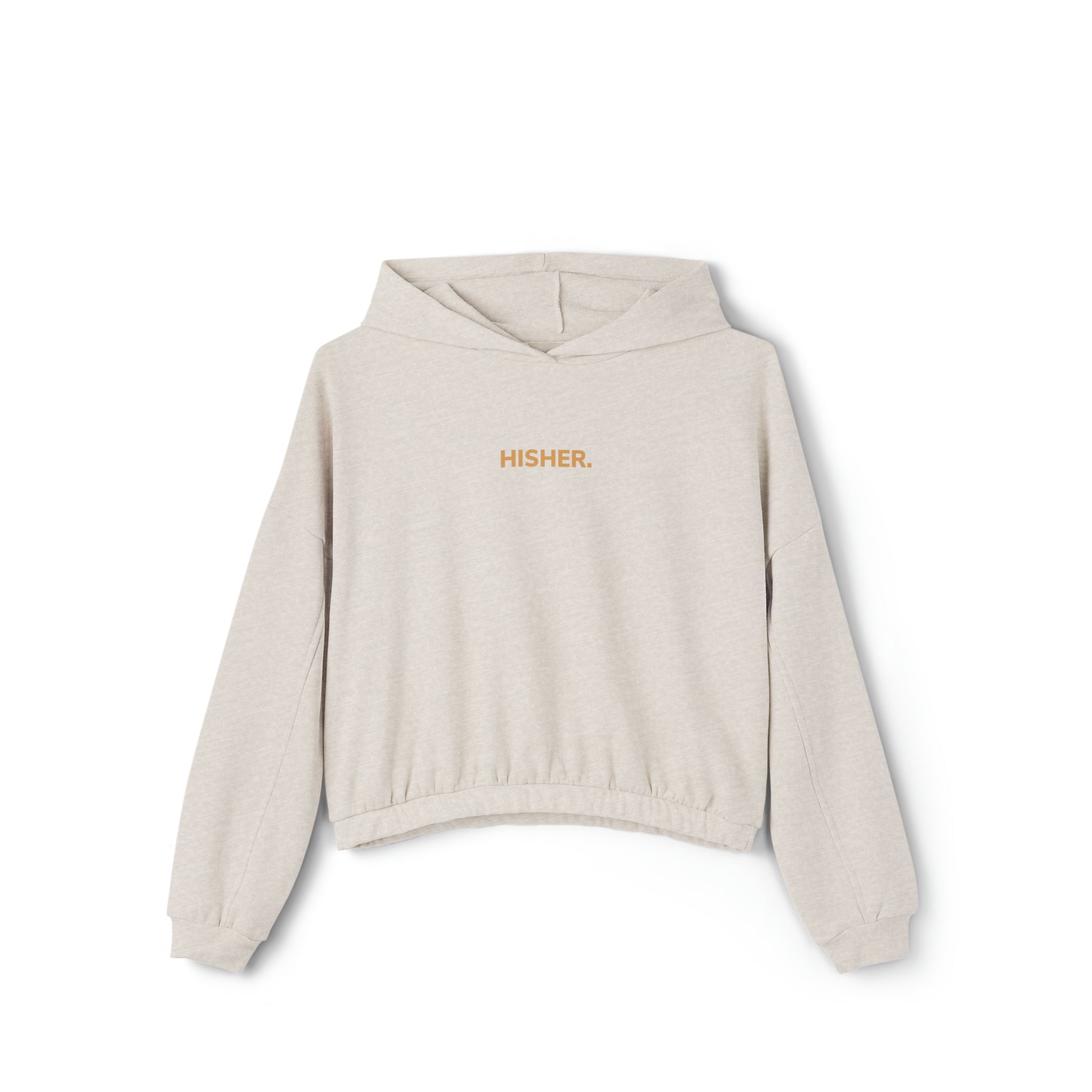HISHER. Cinched Bottom Hoodie