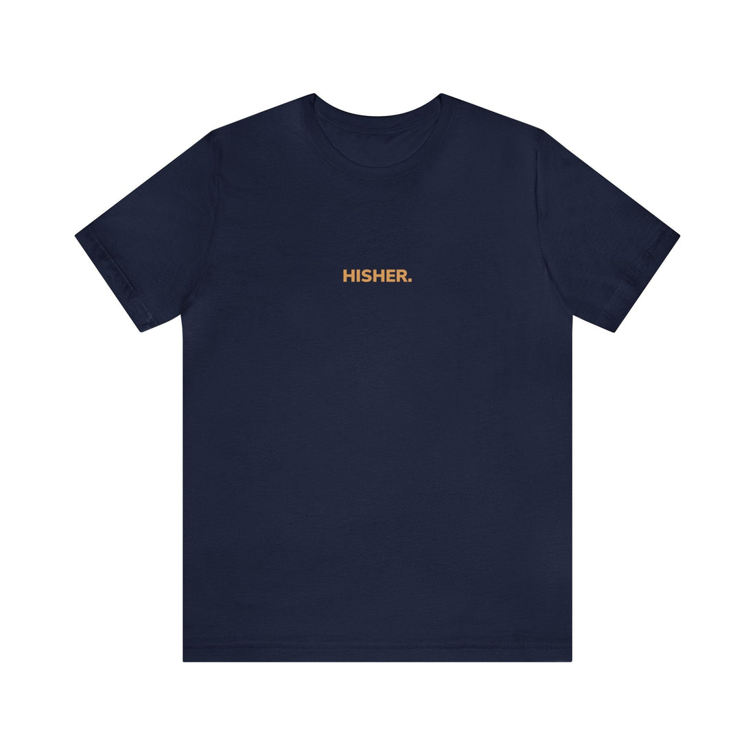 HISHER. Original Tee, navy, flat lay