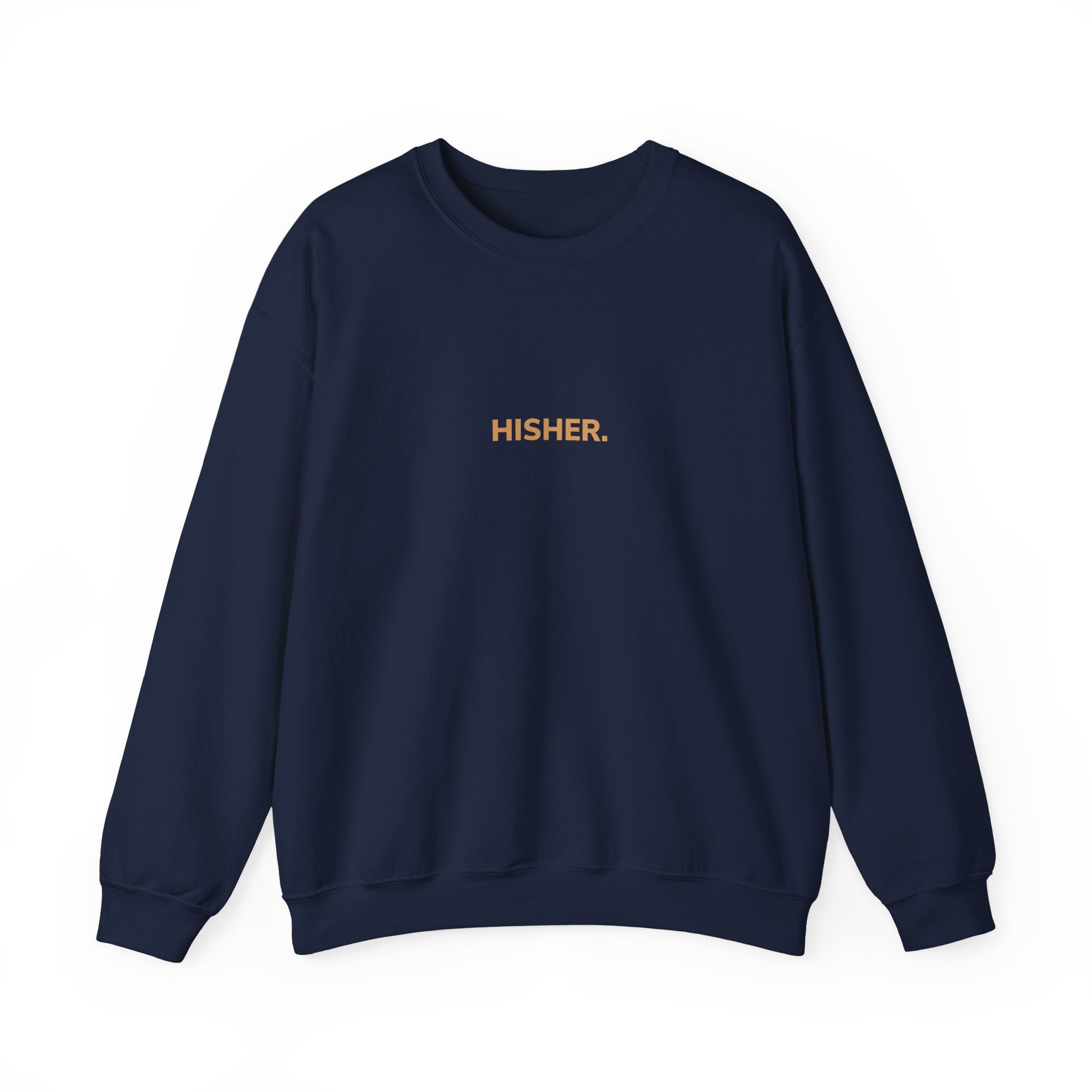 HISHER. Crewneck Sweatshirt flat lay