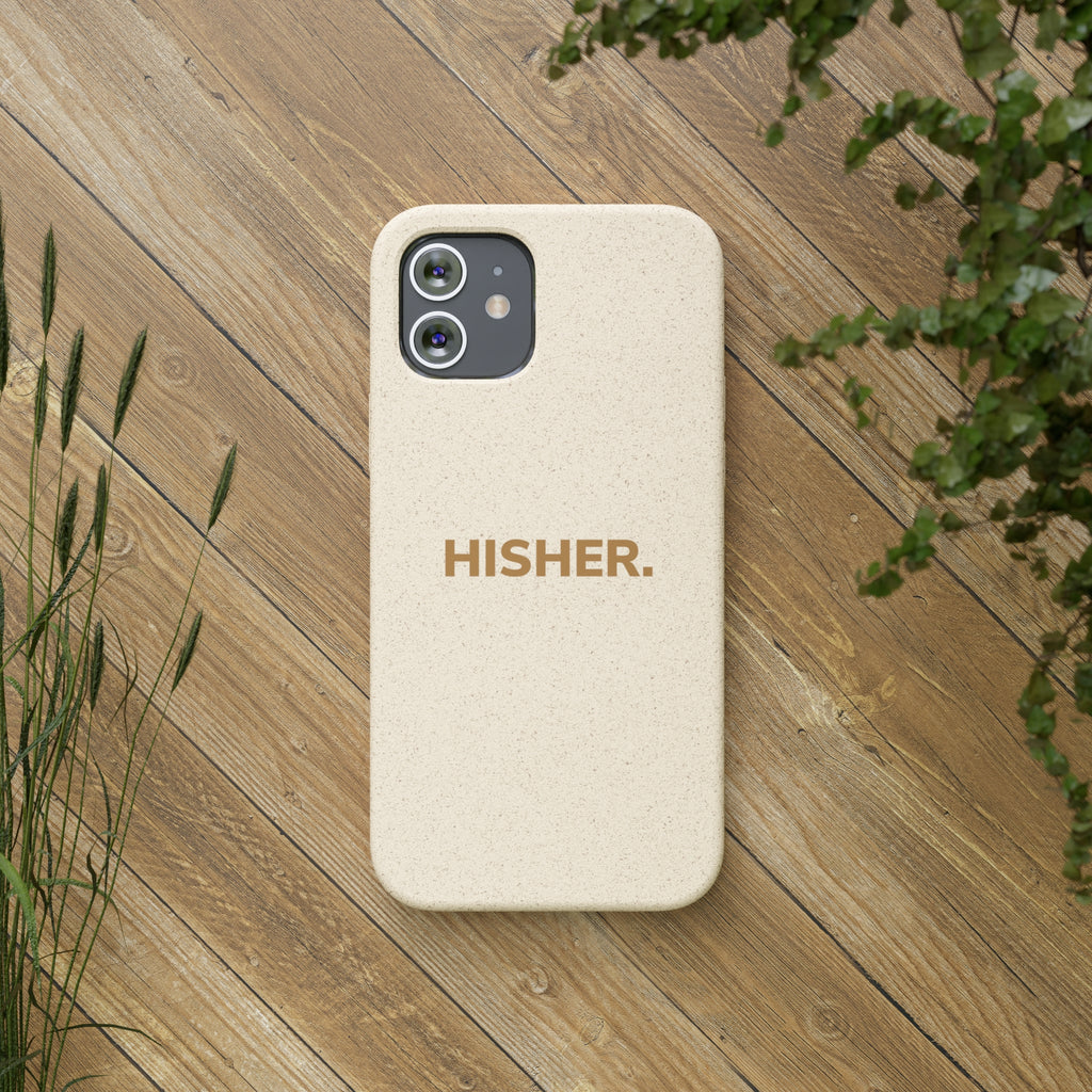 HISHER. iPhone Case