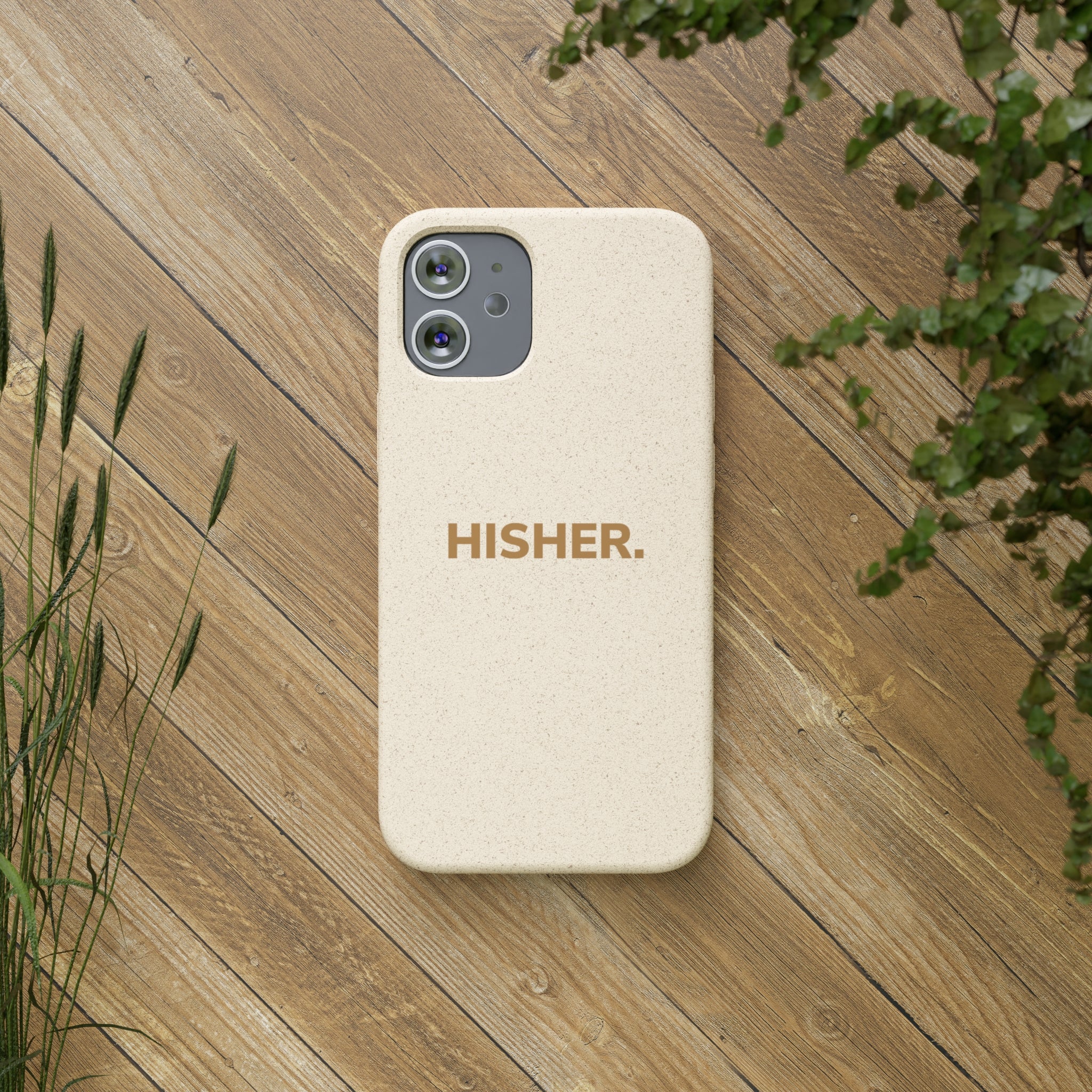 HISHER. iPhone Case