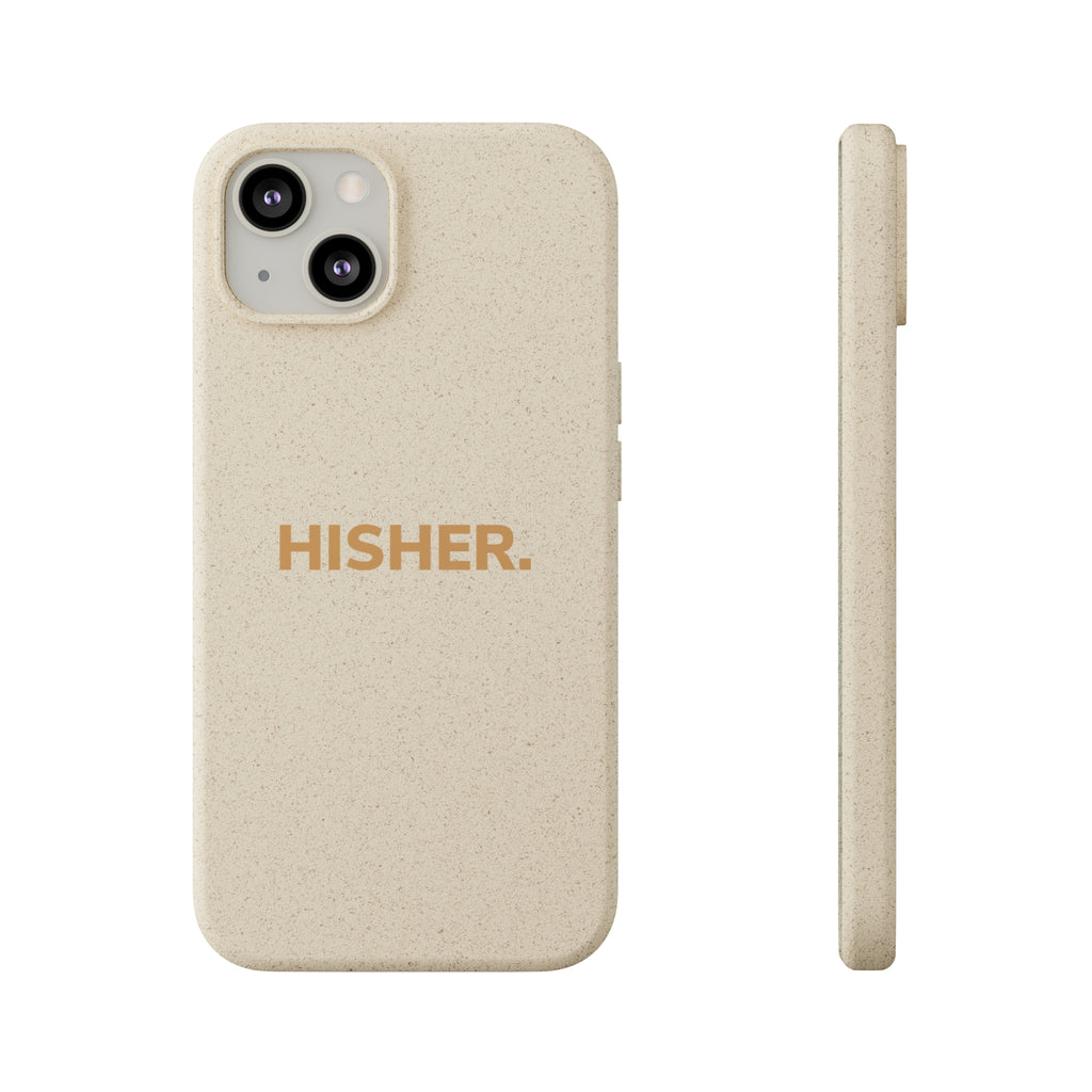 HISHER. iPhone Case