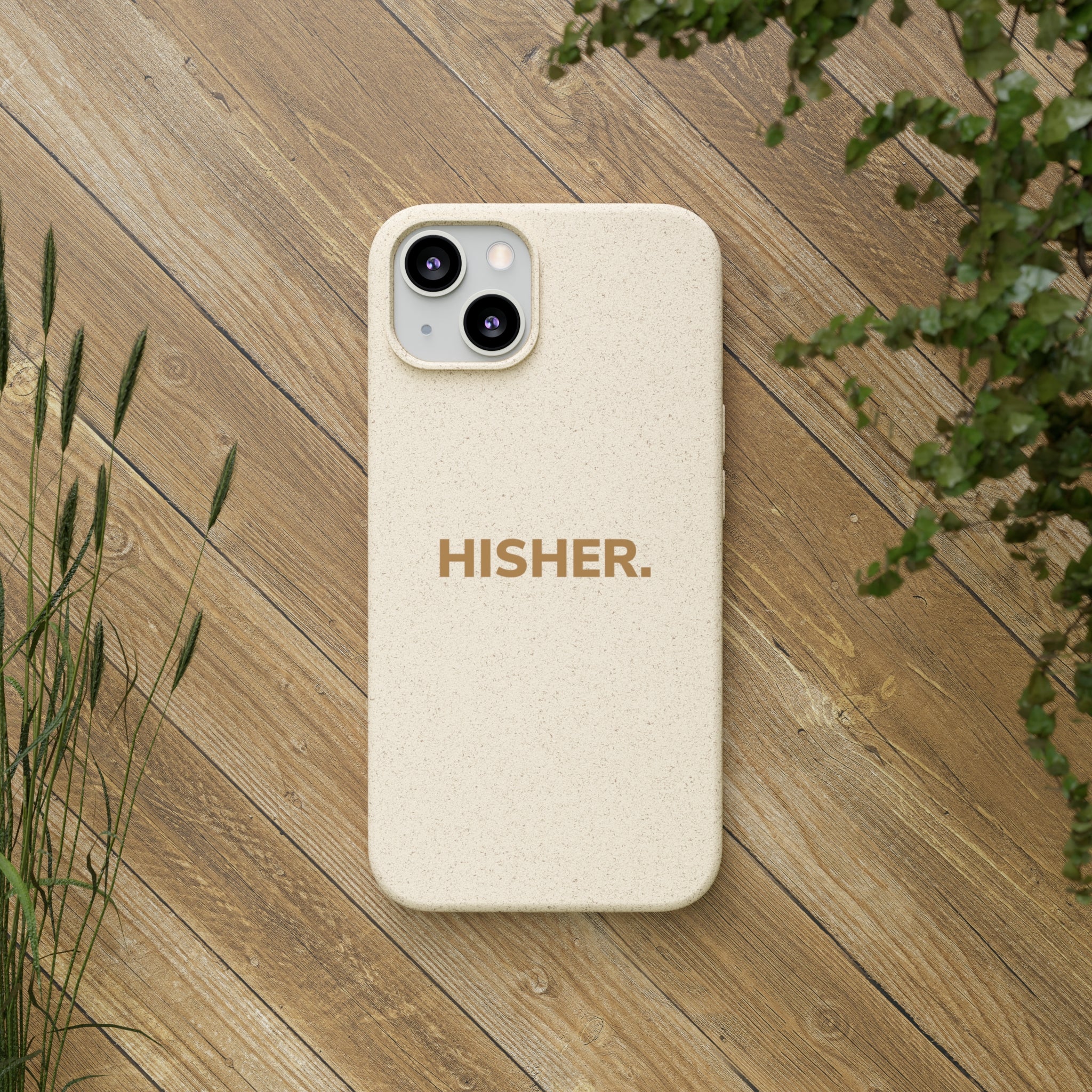 HISHER. iPhone Case