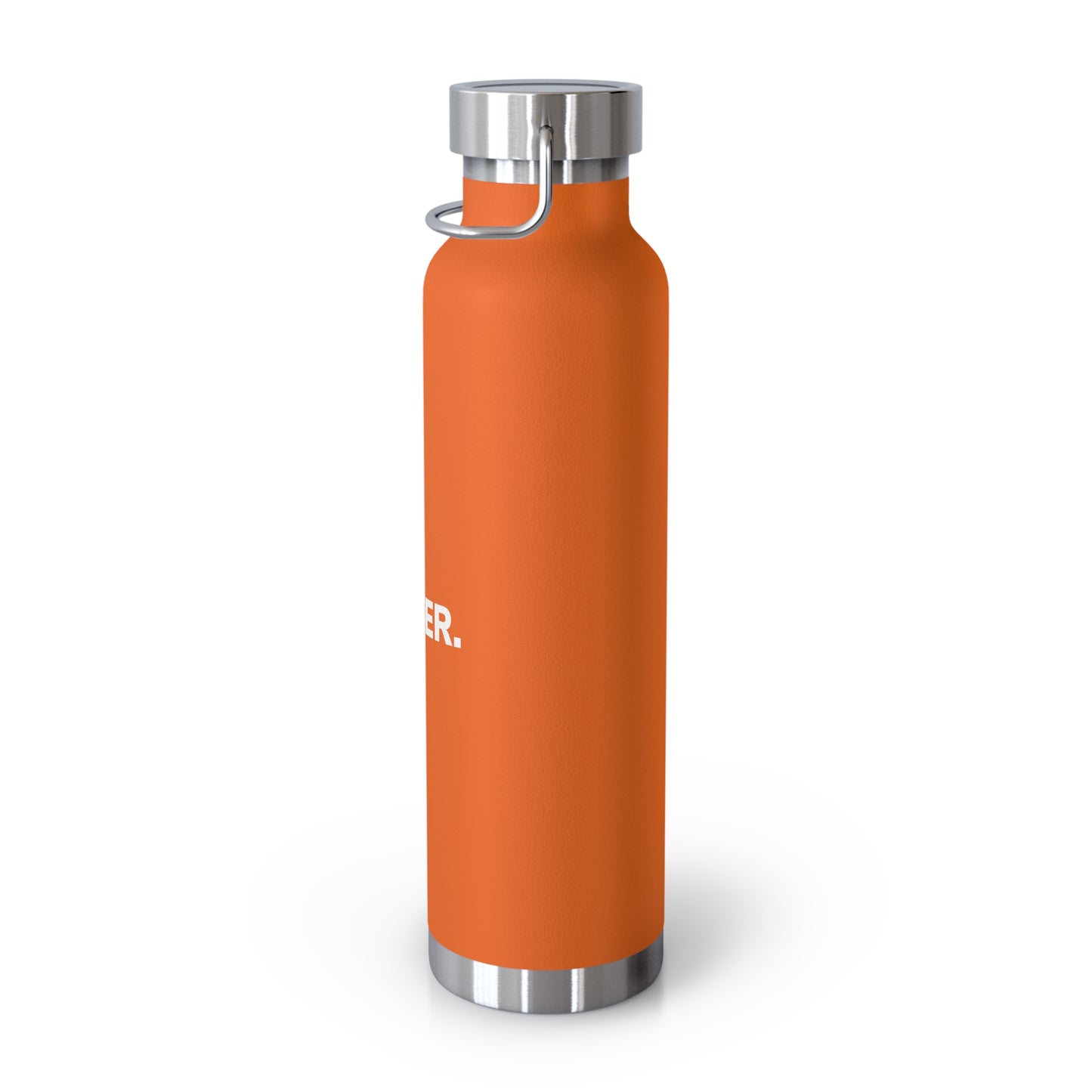 22oz Copper Vacuum Insulated Water Bottle — Stainless Lid, Double-Wall Thermos