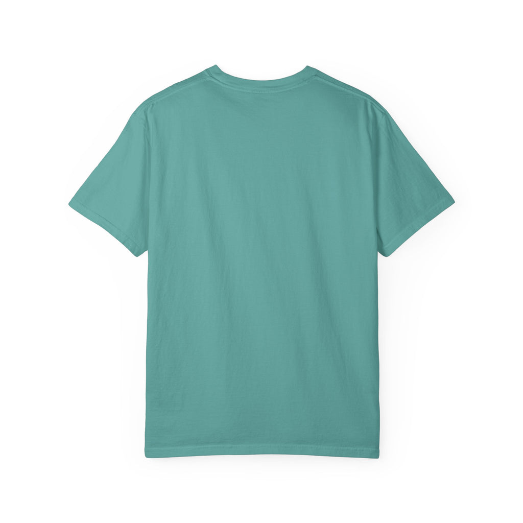 HISHER Minimal Graphic T‑Shirt — Soft Garment‑Dyed Everyday Tee
