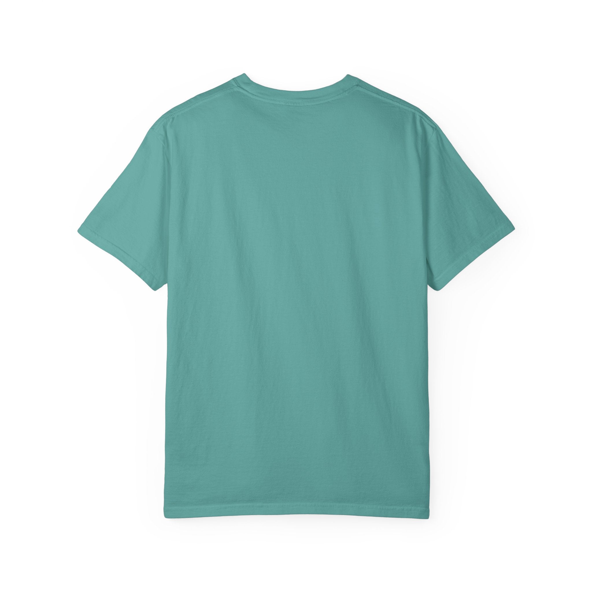 HISHER Minimal Graphic T‑Shirt — Soft Garment‑Dyed Everyday Tee
