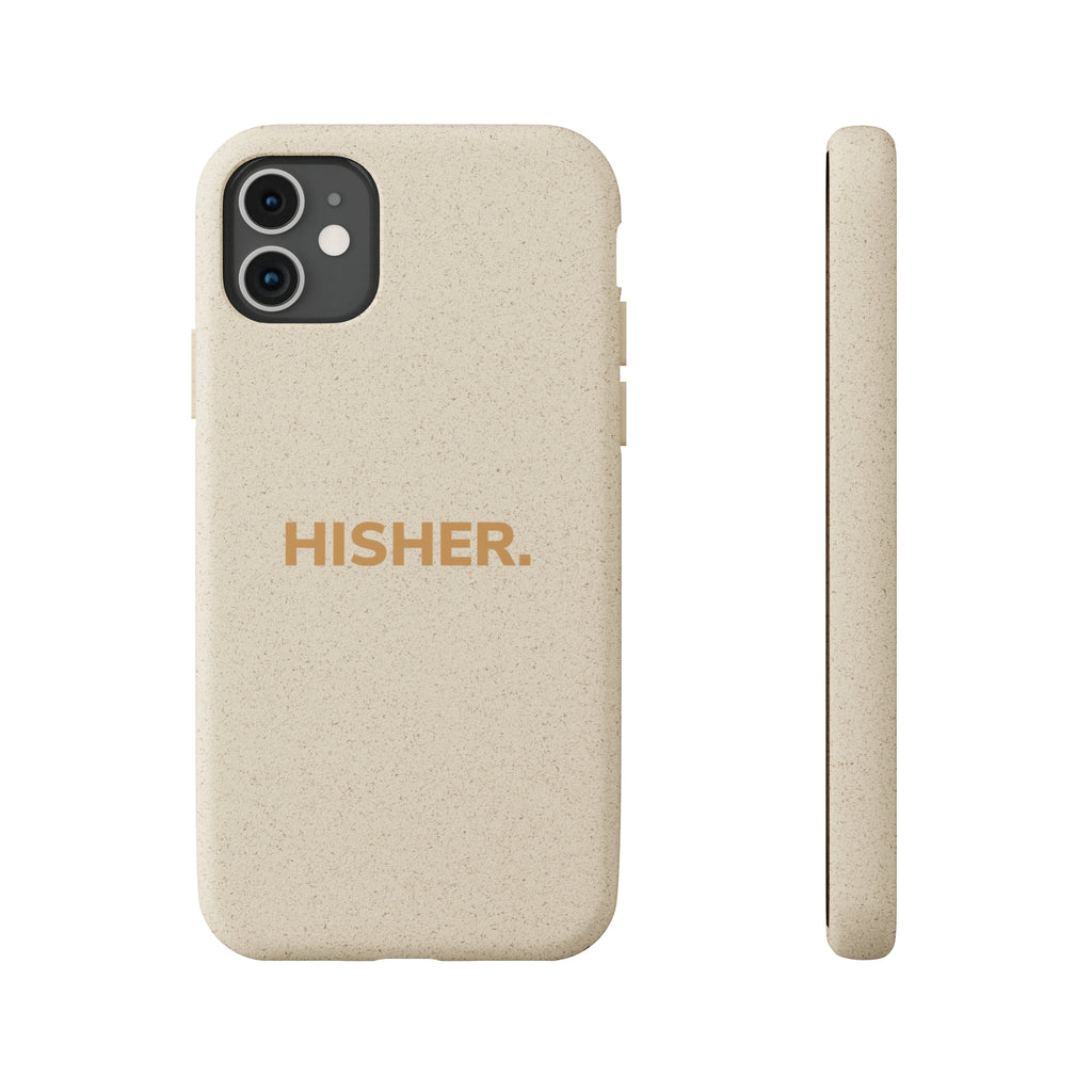HISHER. iPhone Case