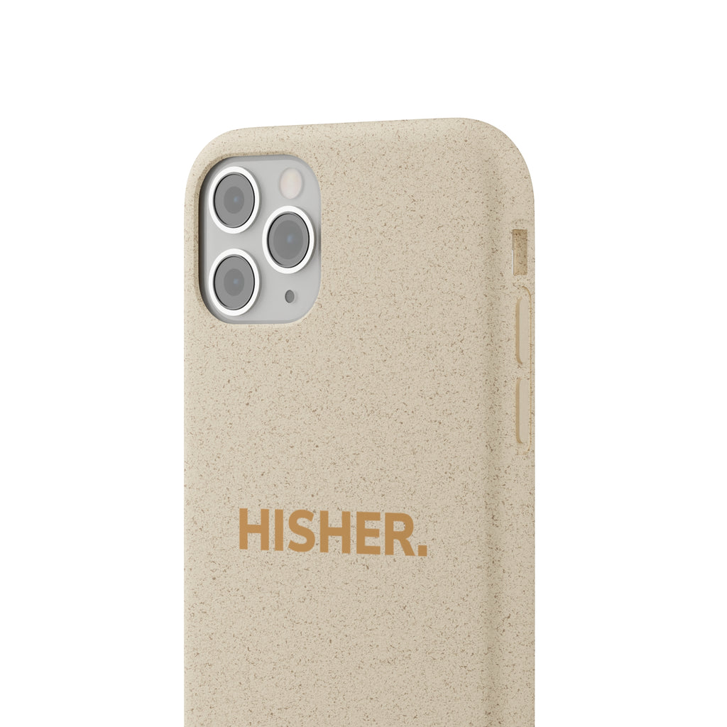 HISHER. iPhone Case