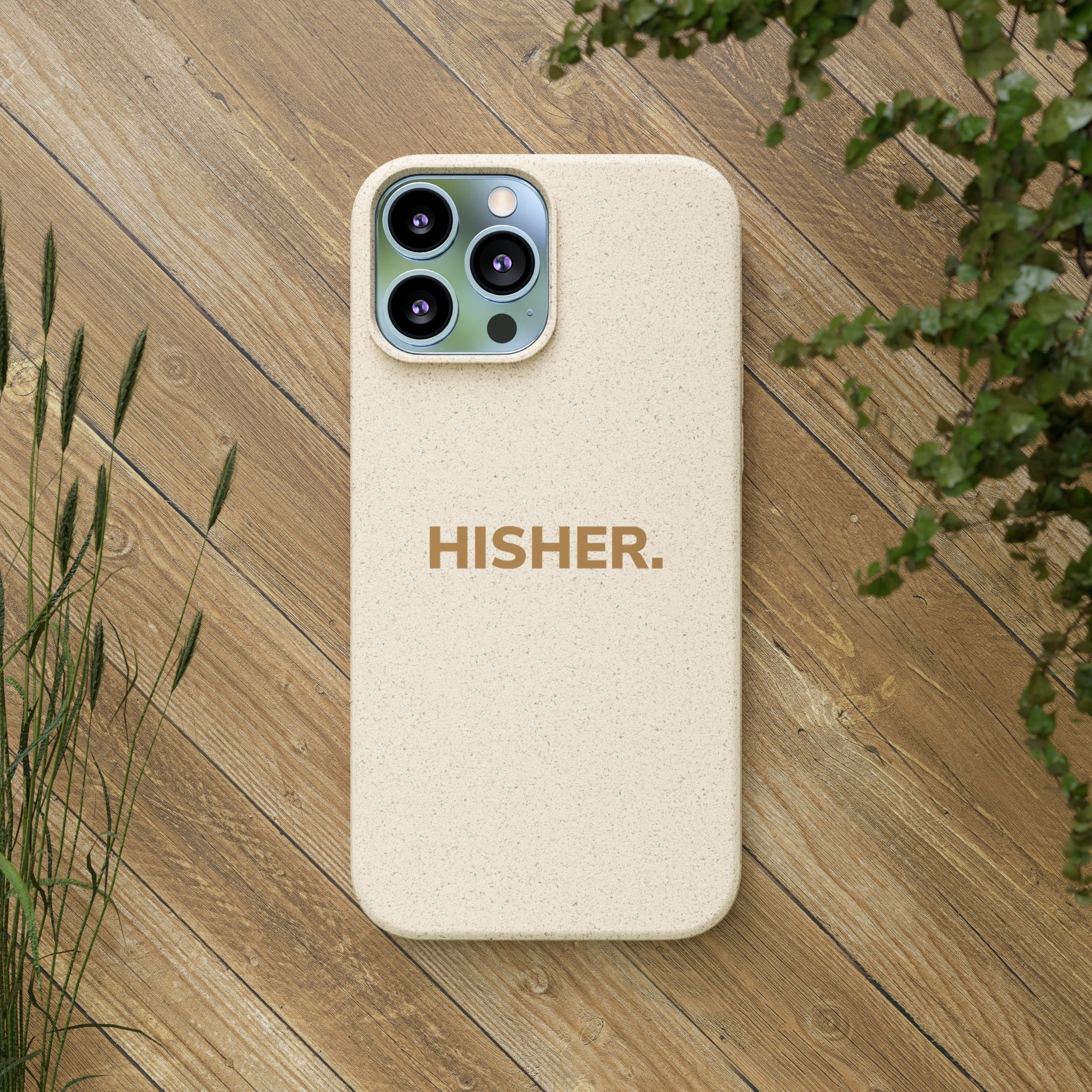 HISHER. iPhone Case