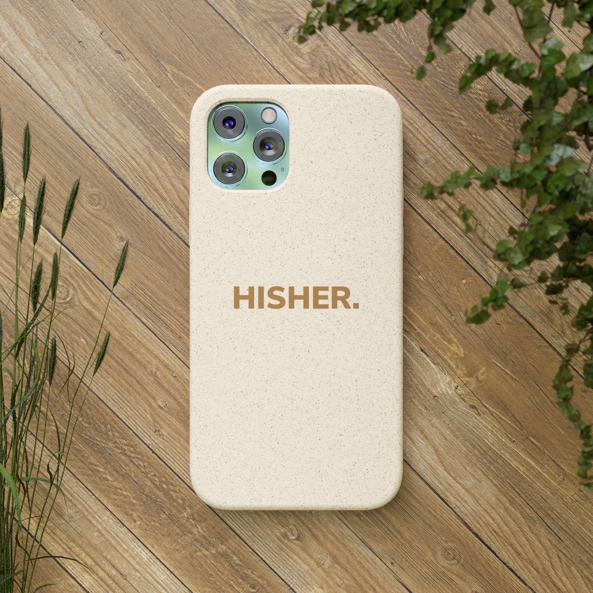 HISHER. iPhone Case
