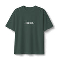 HISHER. Minimalist Graphic Tee — 'HISHER.' Statement T-Shirt