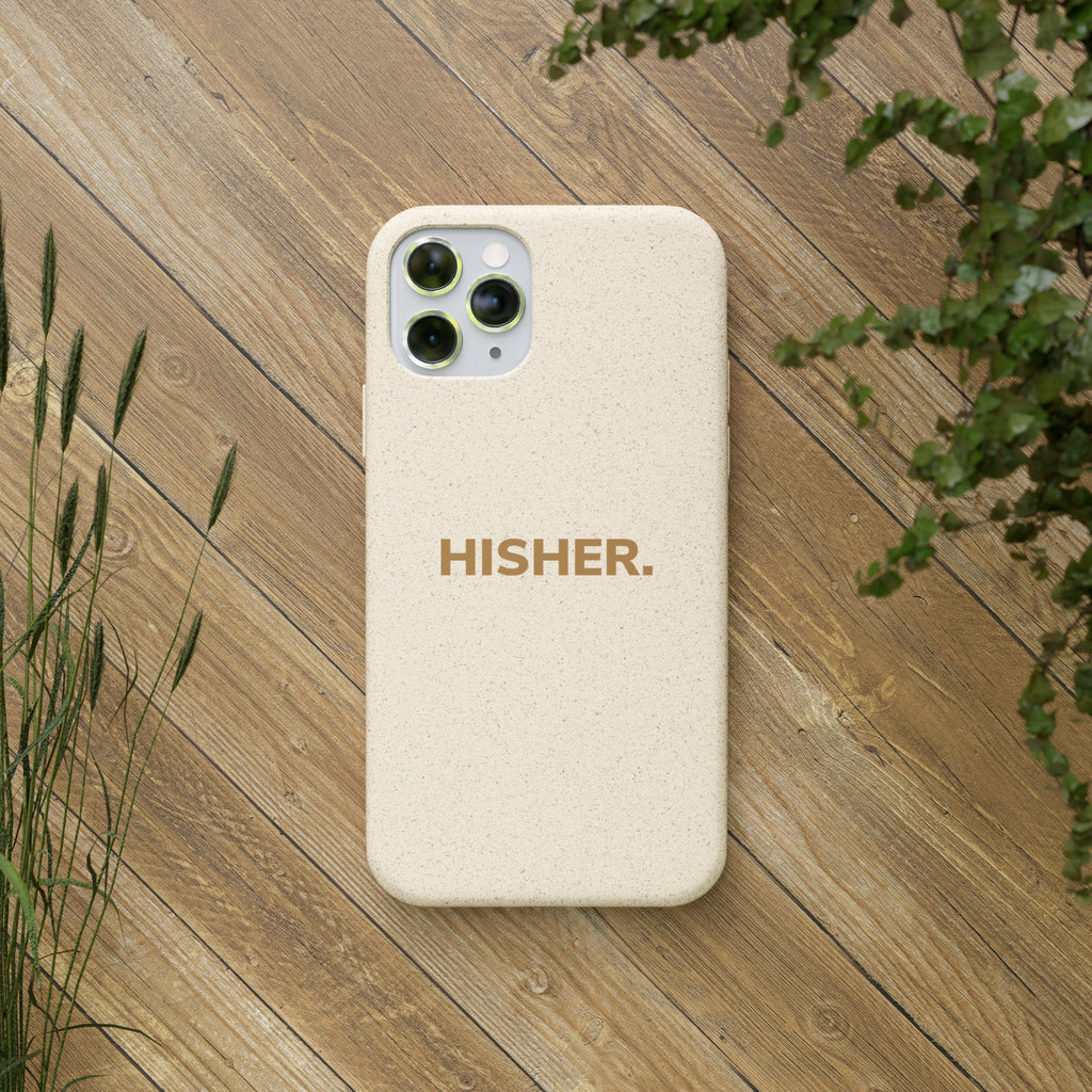HISHER. iPhone Case