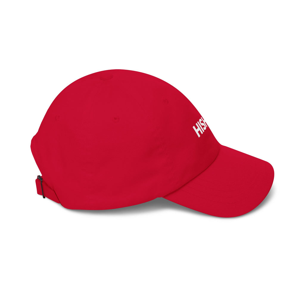 HISHER Distressed Embroidered Dad Cap — Casual Baseball Hat