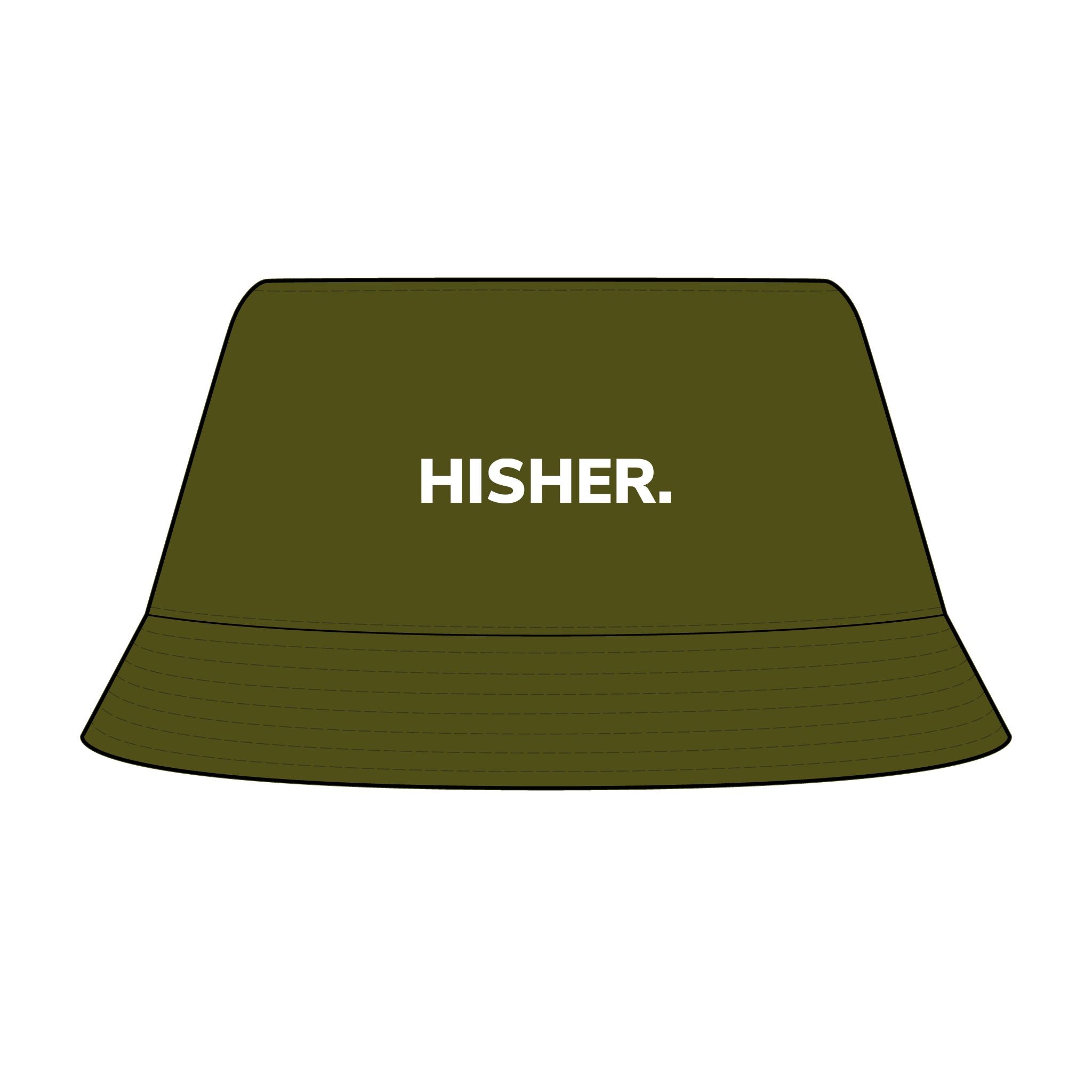 HISHER. Sustainable Bucket Hat — Eco-Friendly Cotton Sun Hat