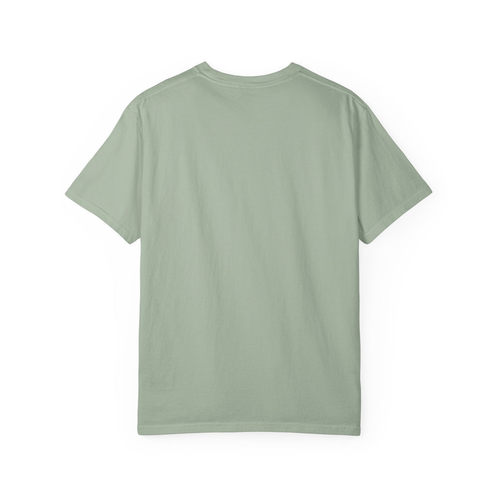 HISHER Minimal Graphic T‑Shirt — Soft Garment‑Dyed Everyday Tee