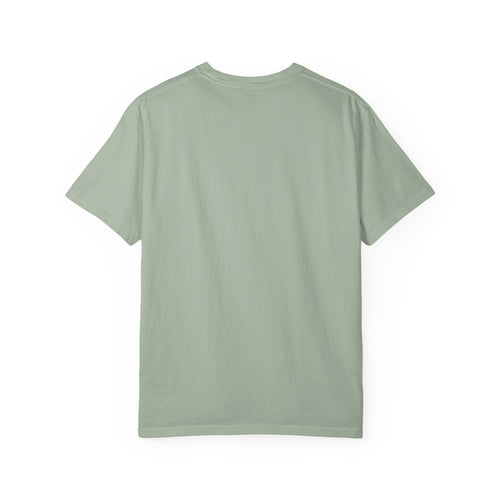 HISHER Minimal Graphic T‑Shirt — Soft Garment‑Dyed Everyday Tee