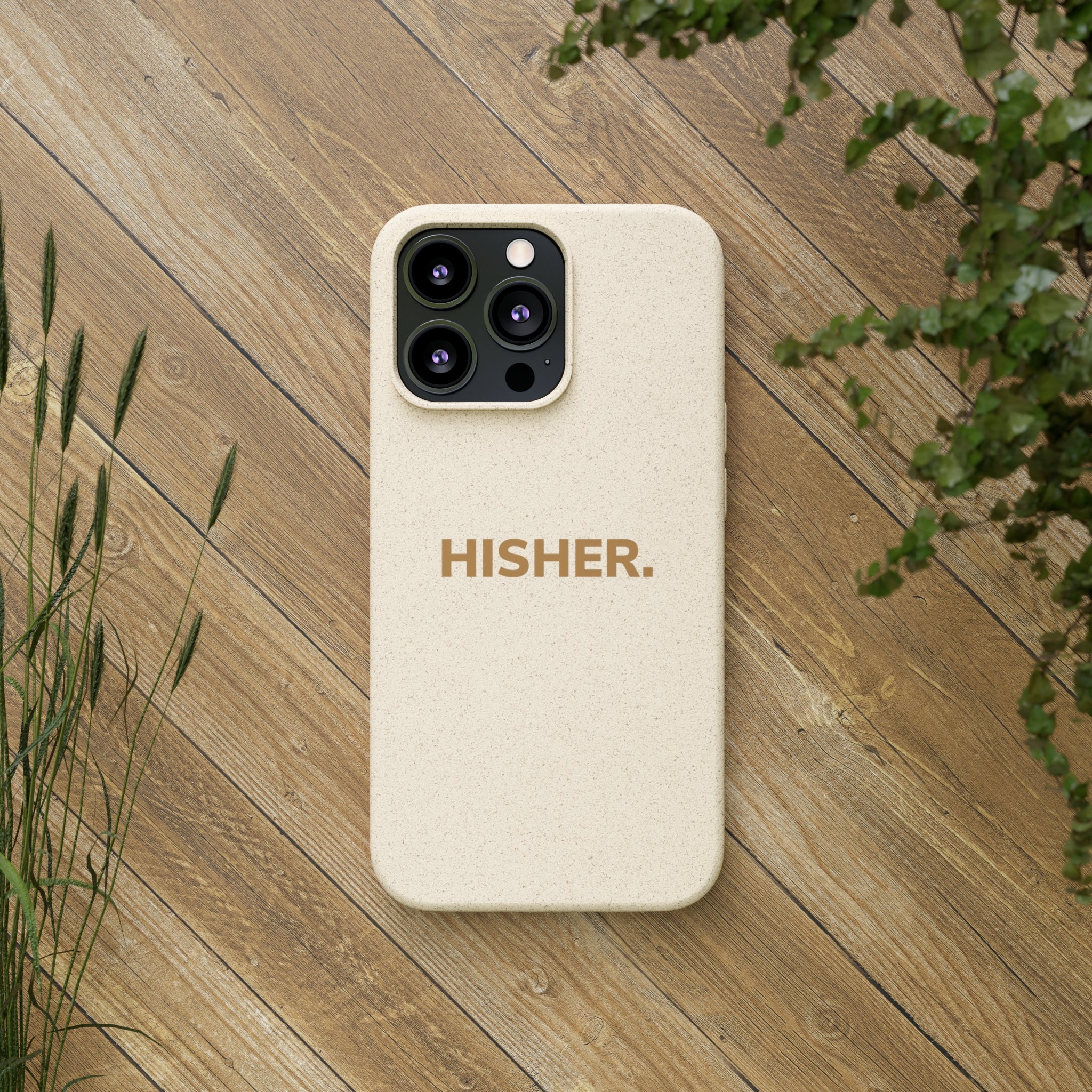 HISHER. iPhone Case