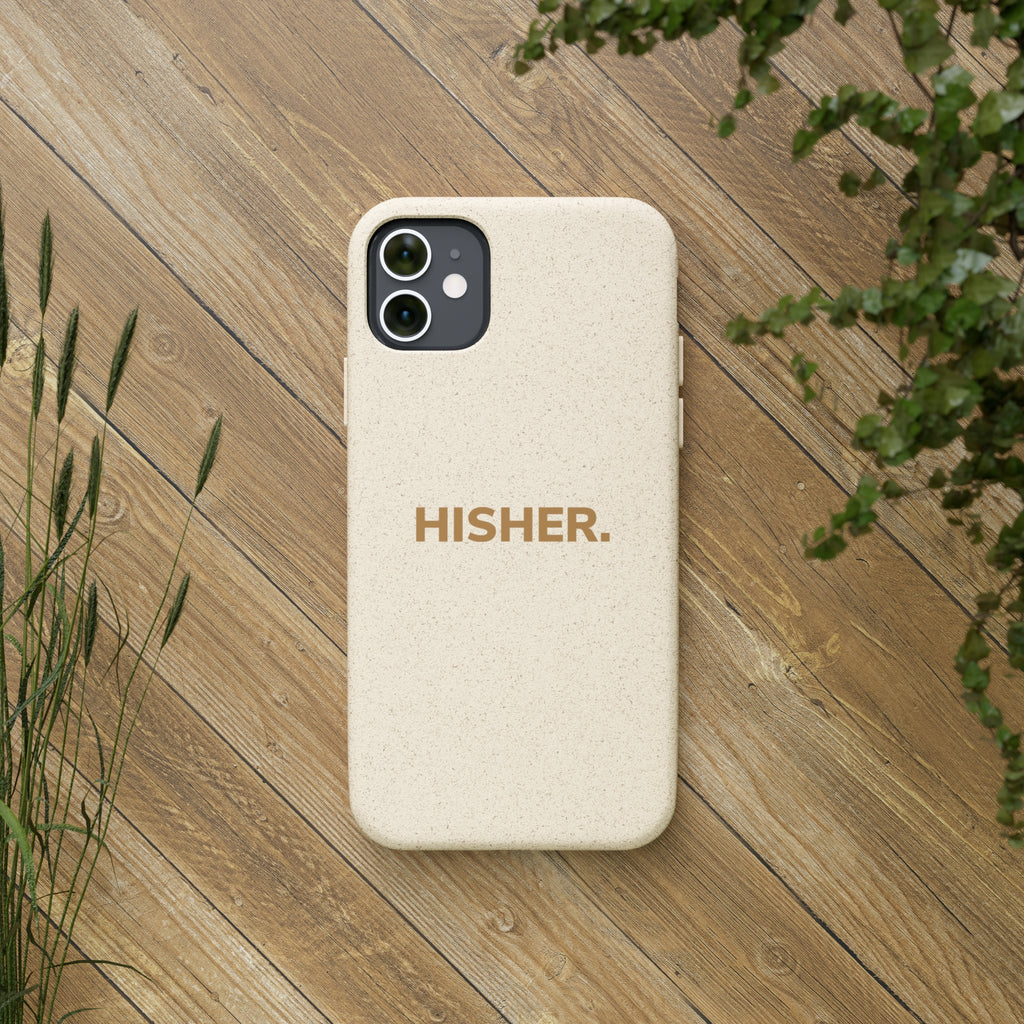 HISHER. iPhone Case