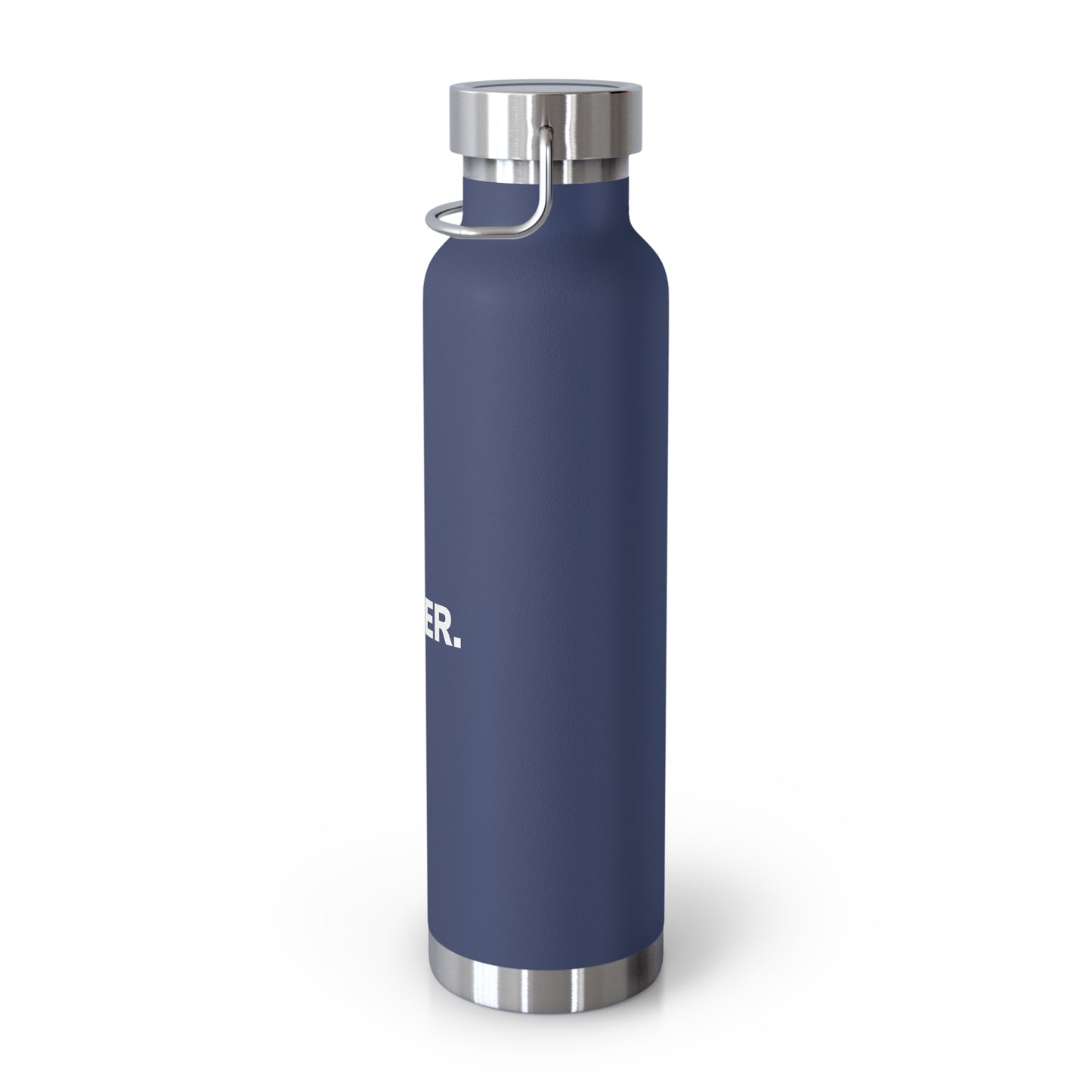 22oz Copper Vacuum Insulated Water Bottle — Stainless Lid, Double-Wall Thermos